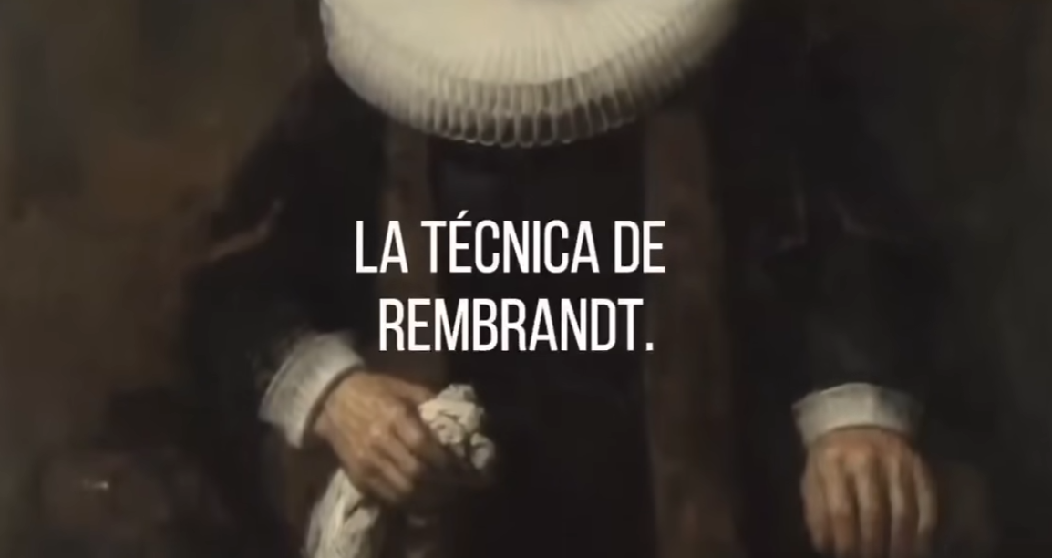 La técnica de Rembrandt